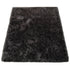 Hochflor Teppich | Flauschiger Hochflor für Wohnzimmer und Schlafzimmer | Anthrazit